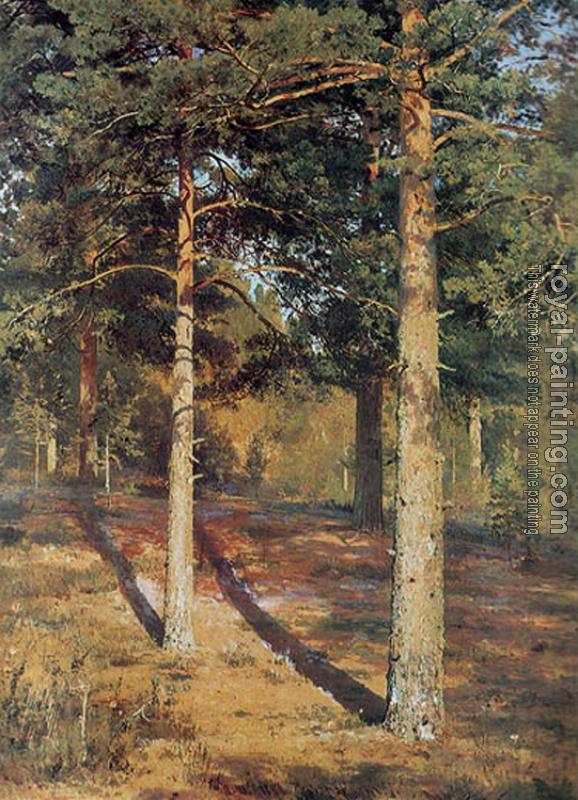 Ivan Shishkin : The Sun lit Pines
